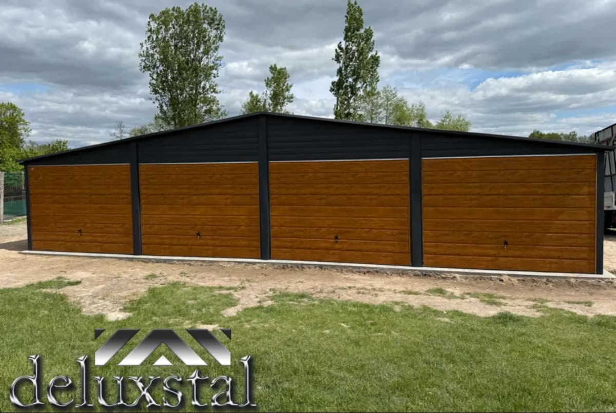 Garaze blaszane garaz 12x6