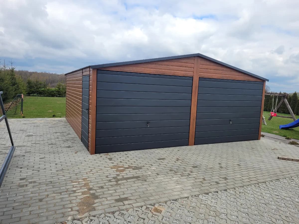 GARAŻ BLASZANY 6X6