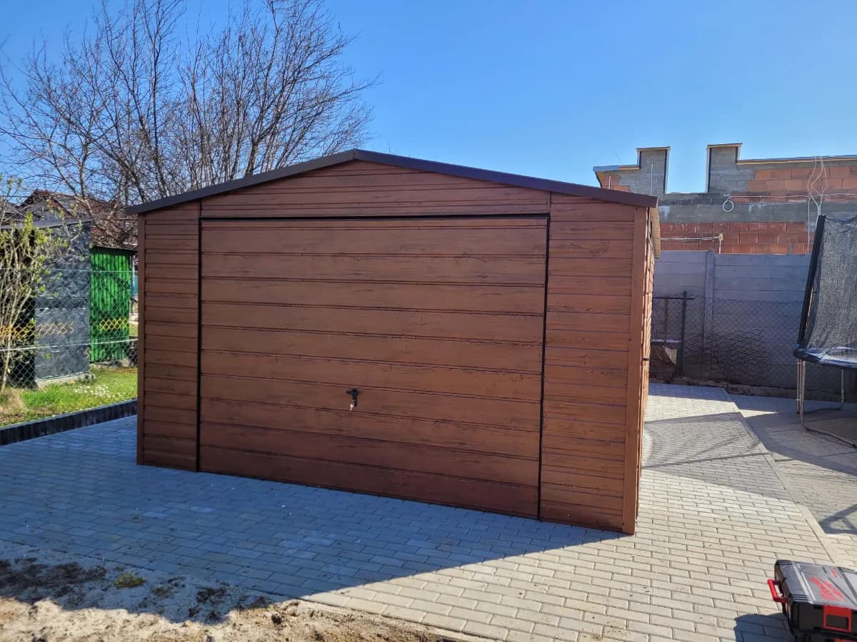 GARAŻ BLASZANY 4X6