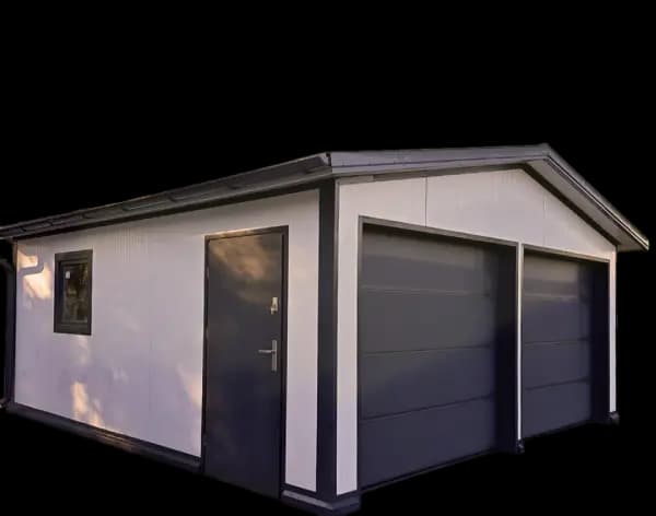 Garaże z płyty warstwowej